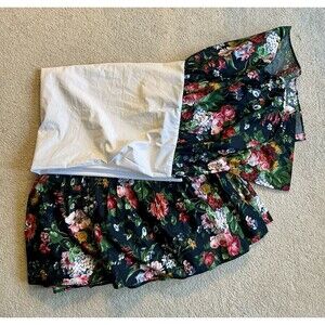 Vintage RALPH LAUREN Cosette Isadora Queen Size Dust Ruffle / Bed Skirt